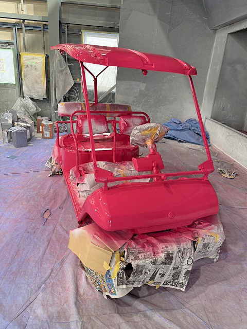 カート塗装事例