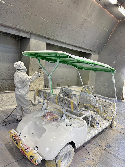 カート塗装事例